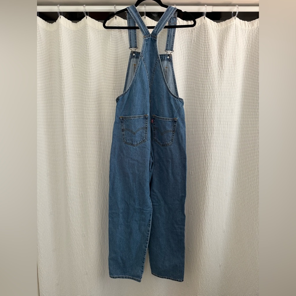 Levi's Blue Denim Overalls Jumpsuit - Picture 2 of 4